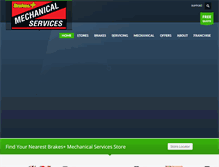 Tablet Screenshot of brakesplus.com.au